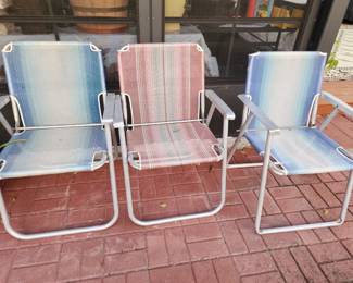 Vintage Aluminum Lawn Chairs