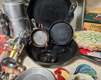 Wagner Cast Iron - Seasoned Ready To Go