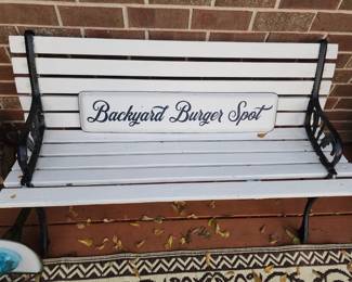 Another Cute Park Bench - Bench #4