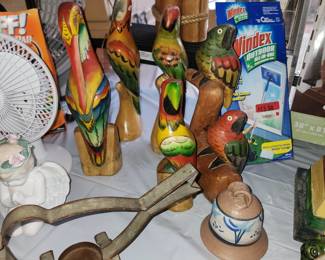 Bird Carvings - Fans - 