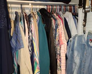 Men's and Ladies Clothes 