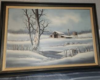Winter Painting 