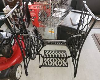 Base to Antique Sewing Machine 