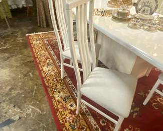 Side view of chairs