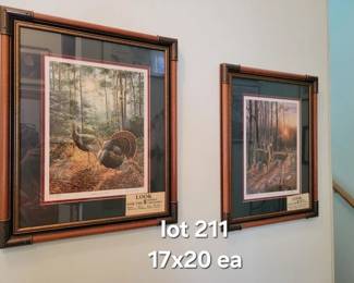 Wildlife prints with hidden pictures