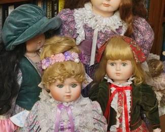 Large collector dolls