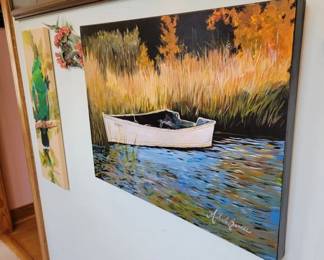 Michael Barnes original paintings