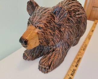 Carved bear