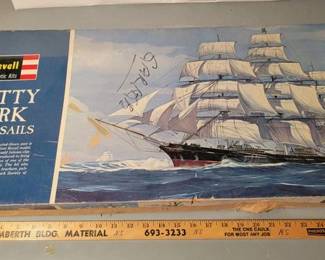 Vintage ship model kit