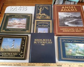 Easton Press leather bound books