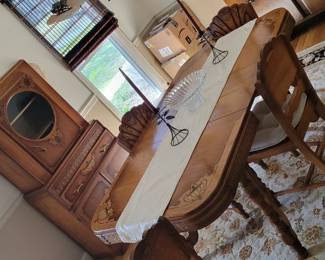 Valley Furniture Company St.Louis MO Art Deco era dining room