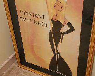 L'instant taittinger print