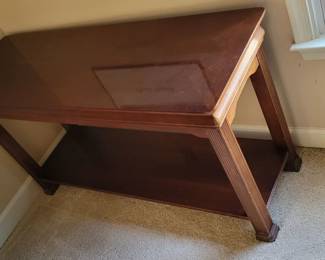 hall table to match end table pair and coffee table