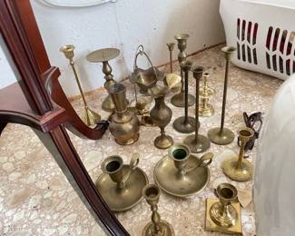 Assortment of brass
