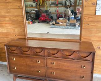 Broyhill Brasilia Dresser and Mirror. We also have a headboard and nightstands. All sold separately or as a group.