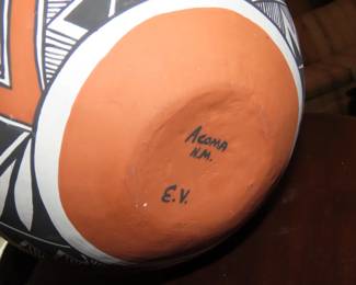 Acoma pottery.