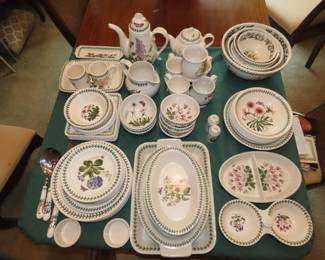 Large Port Meirion dinner set.