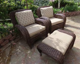 5 piece patio set.