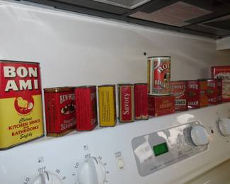Anique spice tins.