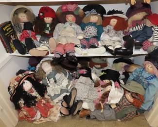 Little Soul Dolls, small, medium  and large.