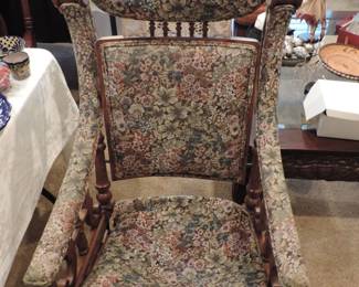 Antique rocking chair.