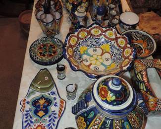 Talavera Pottery.