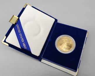 1986 Gold American Eagle 1oz Coin