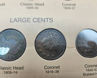 Coronet/Braided Hair Coins