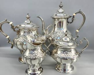 Gorham Sterling Silver Tea Set