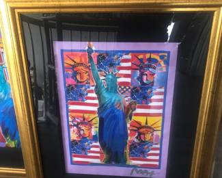 Signed Peter Max