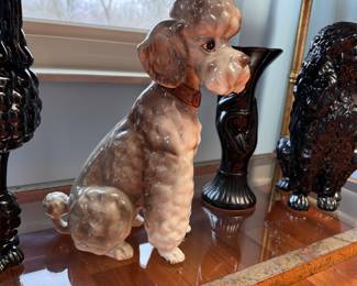 The Kennel Club Stafford 'Topsy" ceramic poodle 10"