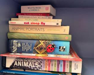 Book Lot#47 including Visual Dictionary Animals
