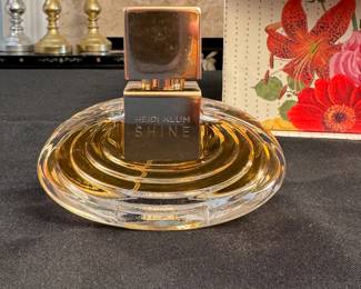Heidi Klum Shine 1.7 fl. oz. partially used perfume bottle 