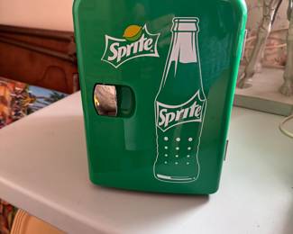 Miniature Sprite fridge 10"H