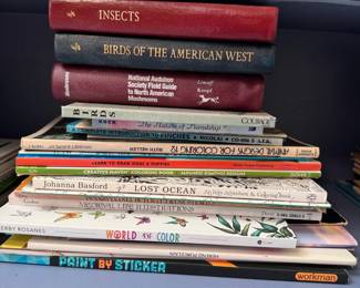 Book Lot#43 including Insects