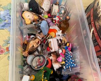 Trinket Box P miniature decorations, gnome, purses