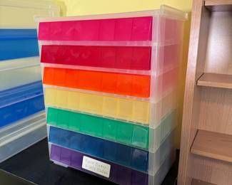 Multicolor-drawer organizer 11" x 13"