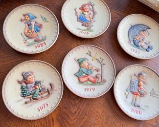 Goebel porcelain Hummel plates