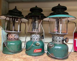 Vintage Coleman lanterns