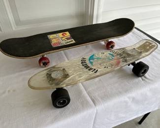 Vintage skateboards
