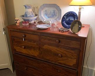 Basement 
Early chest of drawers
