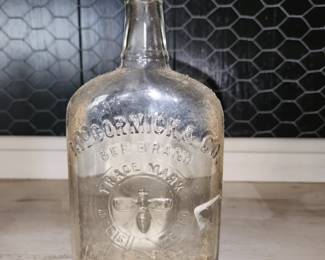 Antique McCormick & Co. Bee Brand M F G Chemists Baltimore , MD. Bottle 