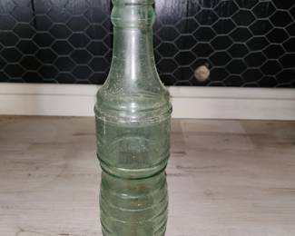 Vintage Jumbo a super cola glass bottle Rare pat 92098 stamped on bottle