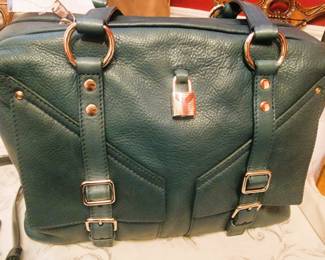 YSL leather handbag