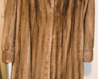 Full length mink coat by Neimans