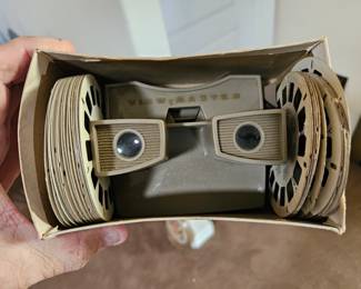 Vintage view master with slides $40 all