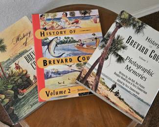Set of 3 hardback "Brevard History)" photo books
$20 each.
volumes 1,2,3