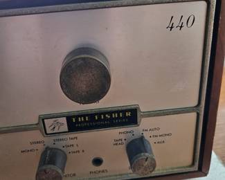 Close up of receiver