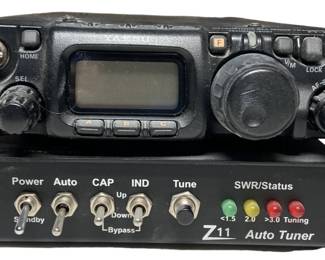 Yaesu Ham Radio and Tuner