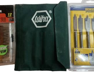Woodboring Bits and Screwdrivers